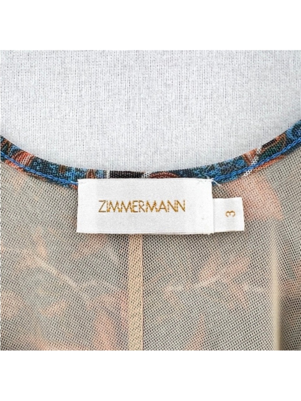Beautiful Zimmerman mesh tank dress - Picture 9 of 9